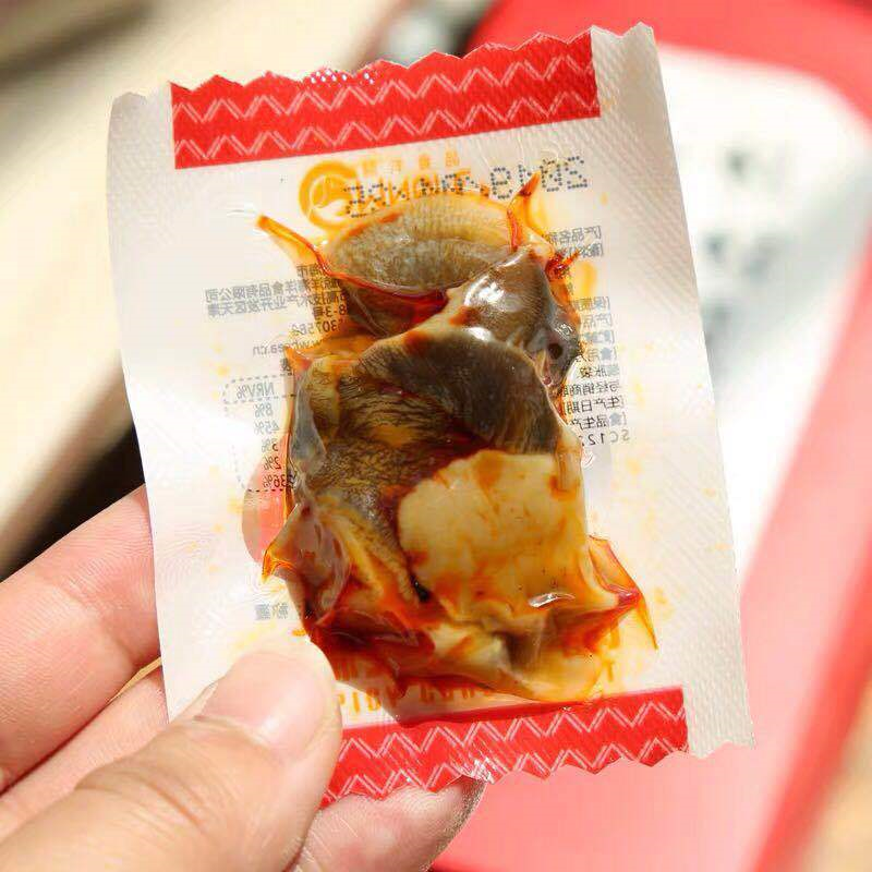 网红麻辣海螺肉香螺肉特产海鲜零食香辣熟食鱿鱼仔扇贝肉开袋即食