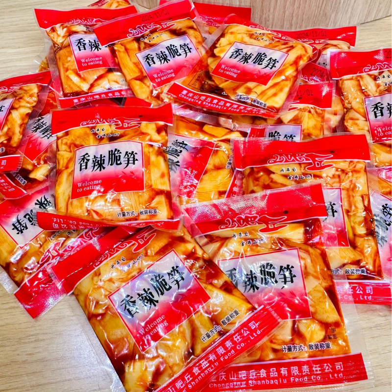 开袋即食重庆特产休闲零食香辣笋小吃