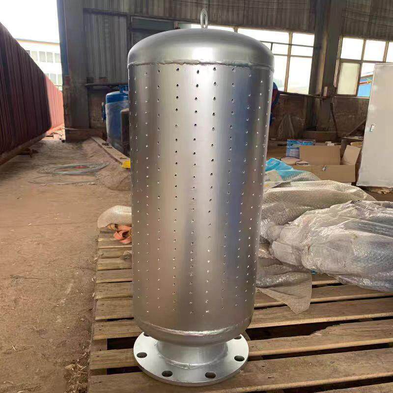 小孔消音器蒸汽管道放空消音器高压蒸汽管道排汽消声器设备