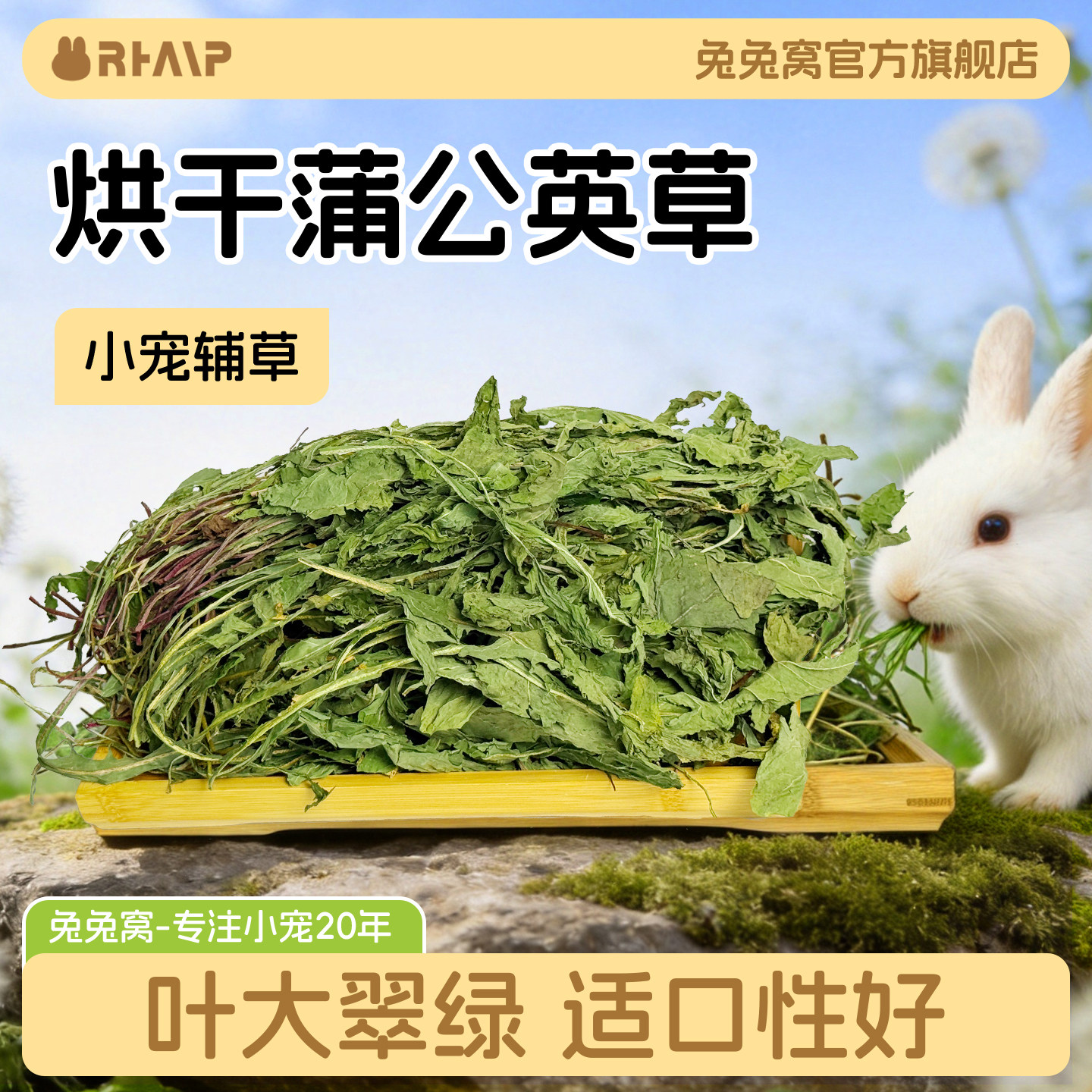 烘干蒲公英牧草清祛火兔豚龙猫