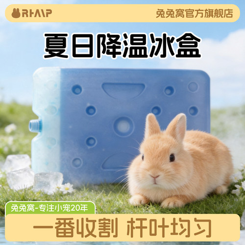 夏季兔子降温冰盒高效散热板