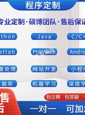 java代码编写matlab程序代编python代做c++接单r代写web深度学习