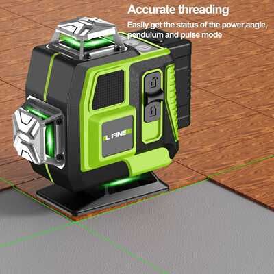 LFINE4D16线3D12线绿光水平仪激光水平仪投线仪Laser level
