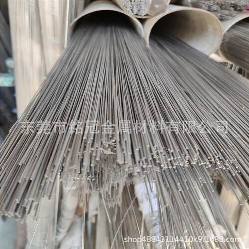 304不锈钢制品管包胶201不锈钢薄壁管毛细管线切割封圆口8x1.25mm