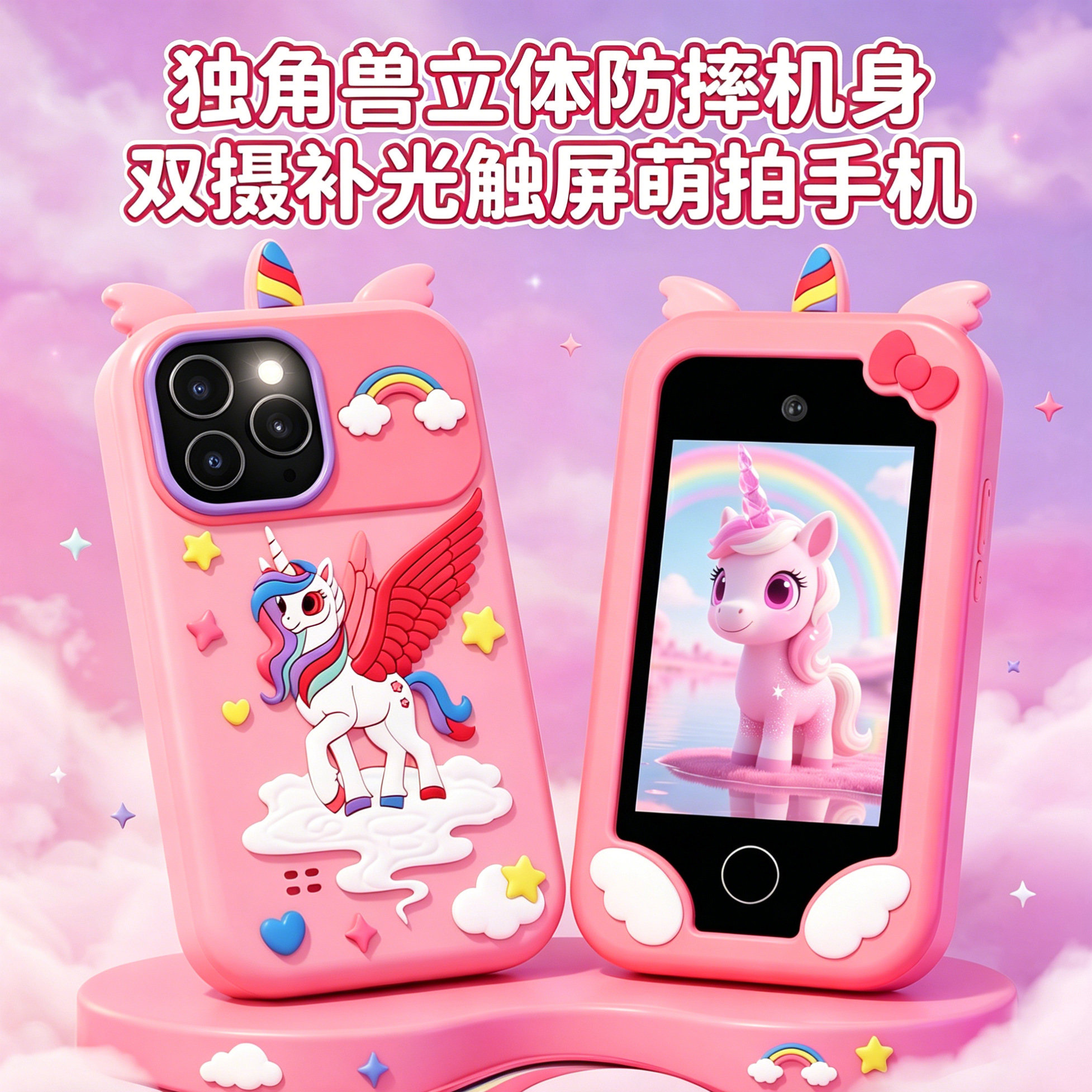 【超清双摄】儿童益智拍照手机