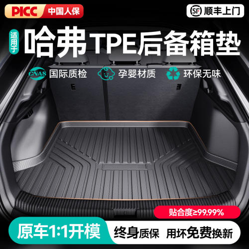 CO适用哈弗大狗猛龙plus枭龙max/H6/H9/H10汽车TPE后备箱垫尾箱垫