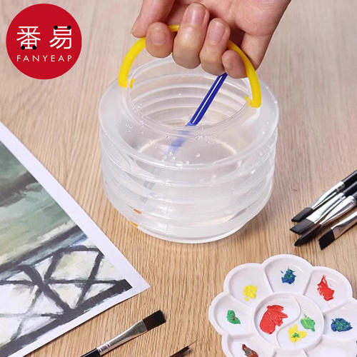 洗笔桶AA1sq魉0-颜料水粉绘画水