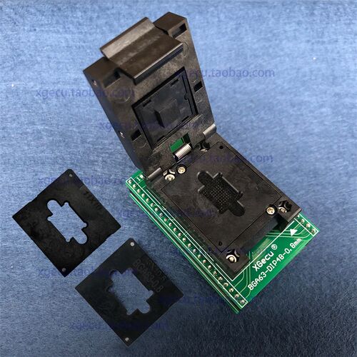 BGA63-DIP48 XGecu T56编程器  BGA63适配器 烧录座ADP-BGA63-0.8