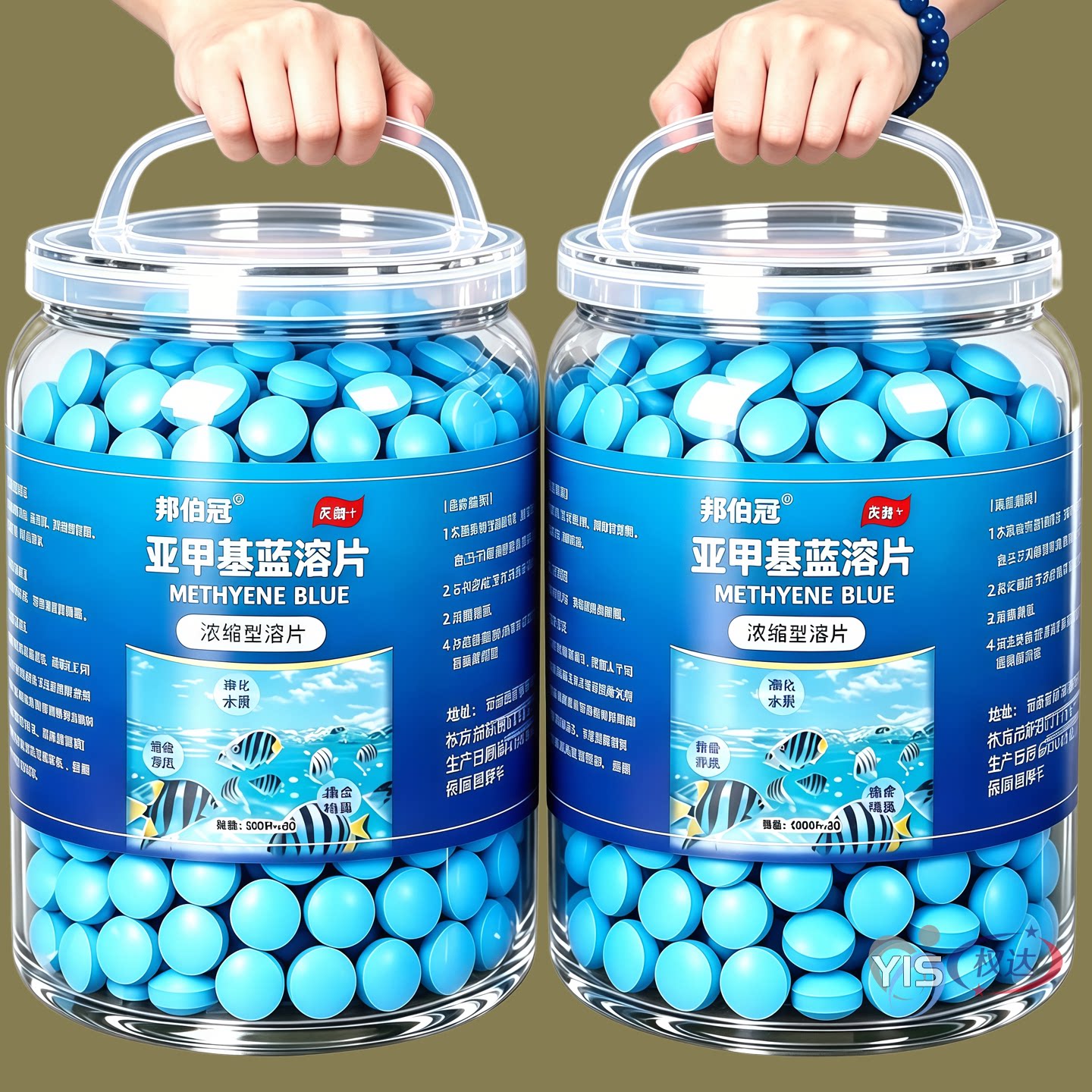 【养出漂亮鱼】亚甲基蓝溶片水霉