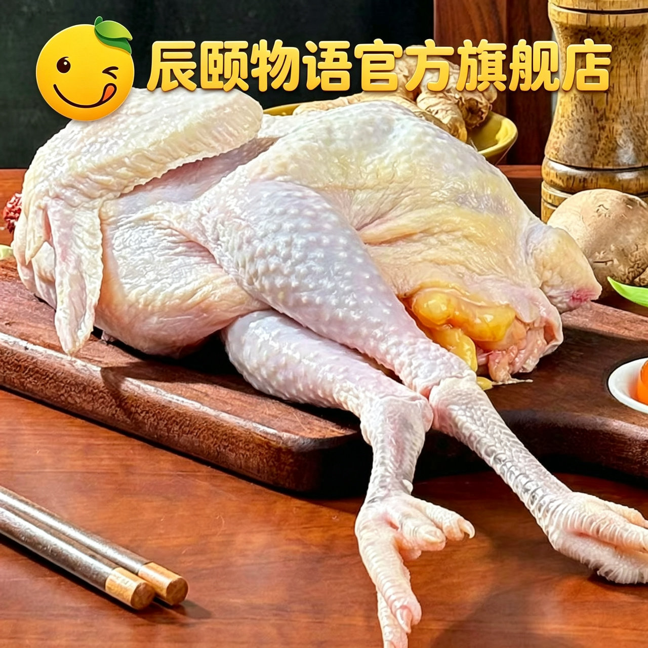 辰颐物语480天竹林散养土鸡