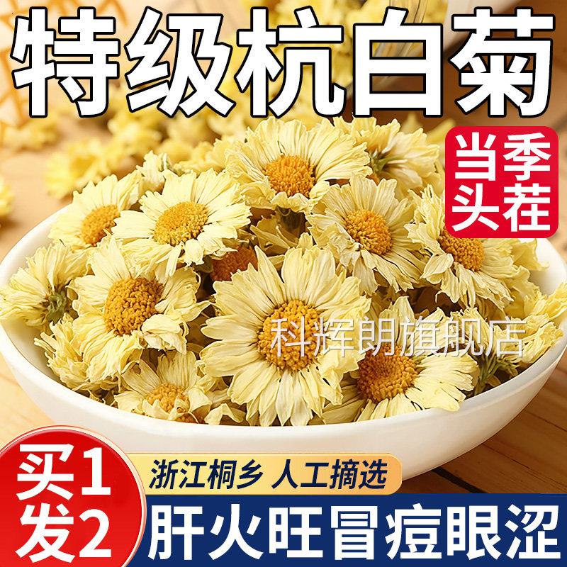 特级杭白菊菊花茶去青火热解清肝养护肝明毒桐乡目官方旗舰店xl科