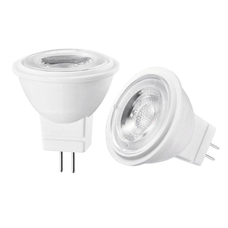 LED灯杯射灯插脚节能灯MR11塑包铝3W灯泡低压AC/DC 12V 24V超亮