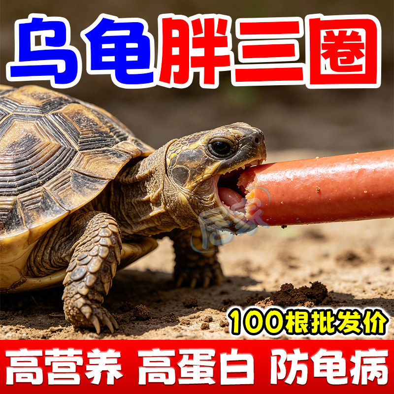 高蛋白巴西龟幼龟金钱龟食物通用