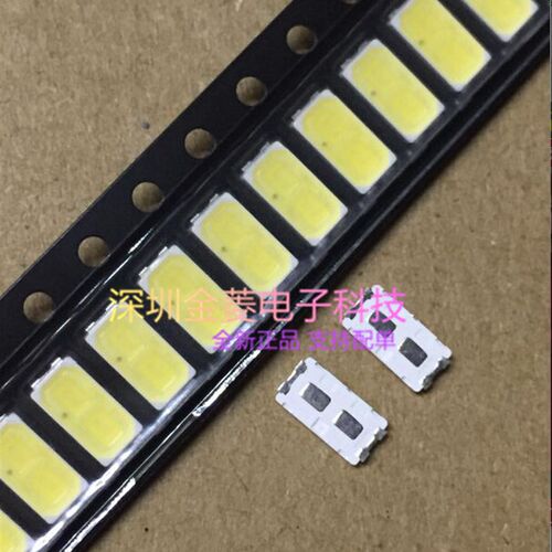 (100个)维修led液晶电视背光灯珠 6030灯珠 1W  6V TV背光 冷白