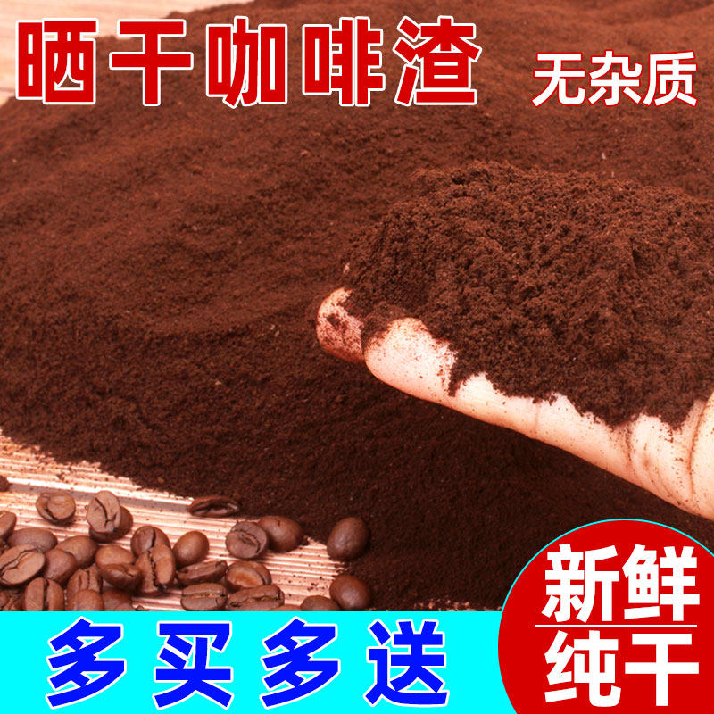 新鲜晒干纯咖啡渣除味包新车去味