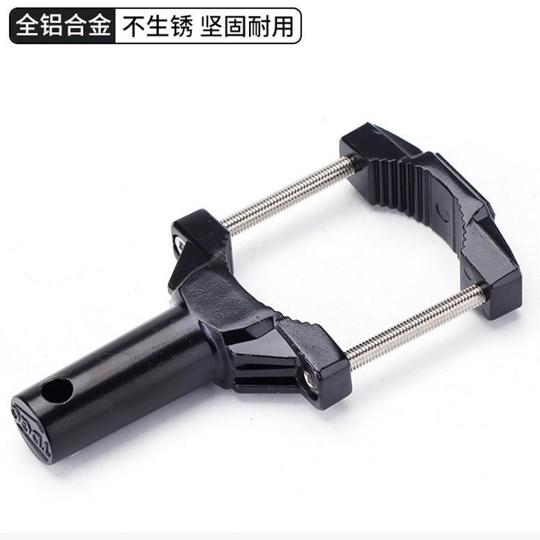 摩托车射灯支架前挡泥板支架震改装管夹避震多功能固定灯座配件
