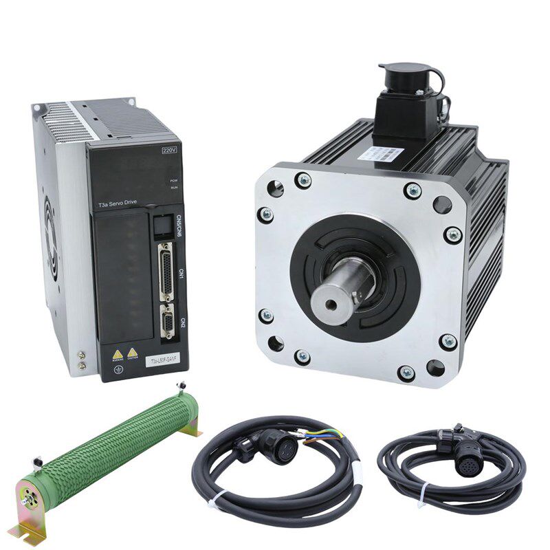 180ST交流220V/380V伺服电机驱动套装3KW4KW5.5KW7.5KW大功率刹车