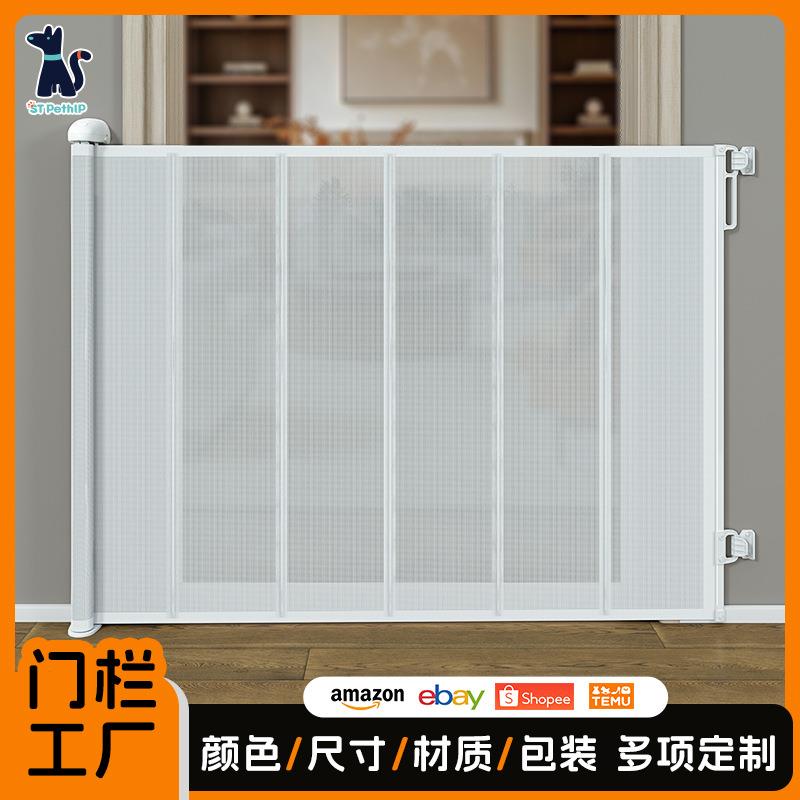 跨境 宠物门栏加杆防钻门护栏防猫护栏拦狗栅栏隔离阻拦宠物围栏