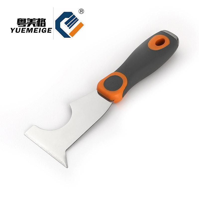 厂家直供多功能腻子刀一体油灰刀清洁刀抛光镜面铲墙抹泥工具
