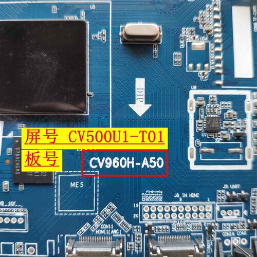 原装PPTV PTV-50VU4 55C4 58T4 55DX5主板CV960H-A50屏可选