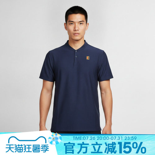 NIKE男子透气休闲短袖T恤POLO衫