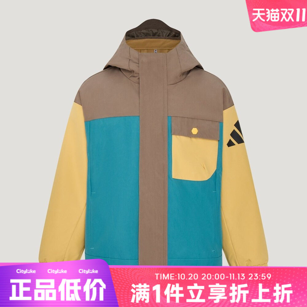 adidas阿迪达斯儿童冬LK 2IN1 WV JKT运动休闲夹克外套LE2768