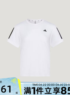 adidas阿迪达斯女子夏TR-ES TEE 3S W运动休闲短袖T恤KU8746