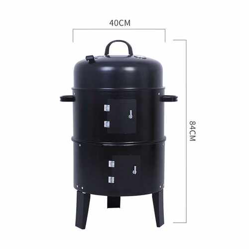 bbq烟熏炉多功能户外烧烤炉烧烤架商用家用烧烤箱熏肉炉烟熏炉