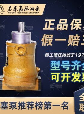 精工牌SCY14-1B原装启东高压油泵有限公司 轴向柱塞泵 剪板折弯机