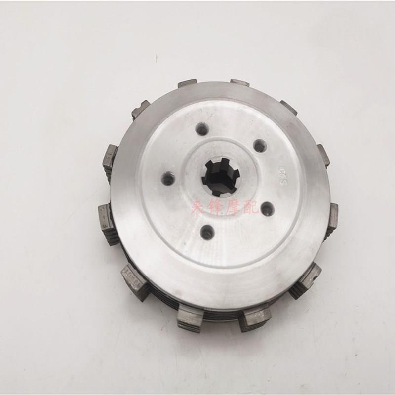 适用于GS125 EN125-2/2F太子GN125钻豹HJ125K离合器压盘小古总成