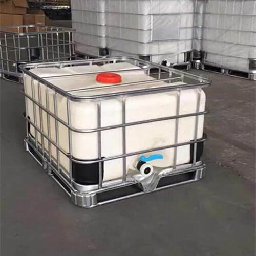 厂家卧式500L半吨桶滚塑IBC集装桶0.5吨方桶pe化工叉车桶