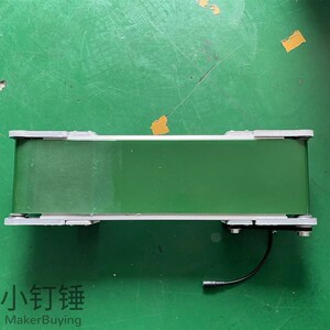 14*50cm小型桌面传送带流水线小型输送机学生摩檫力实验科技创新