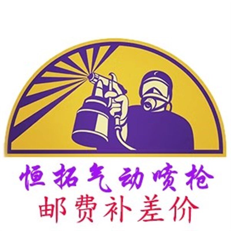 喷大师邮补费价差过滤网垫片家具汽车喷漆枪气动泵上下油漆喷枪壶 - 实物图