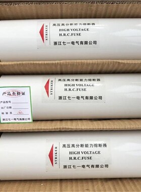 高压熔断器XRNT10-12KV50A63A80A100A125A高分断限流熔断管保险丝