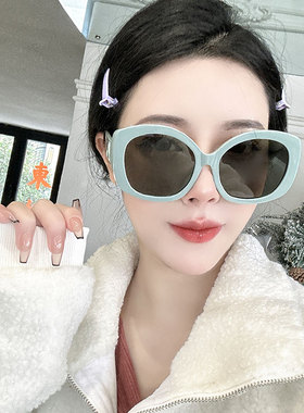 复古墨镜韩版网红百搭女士遮阳