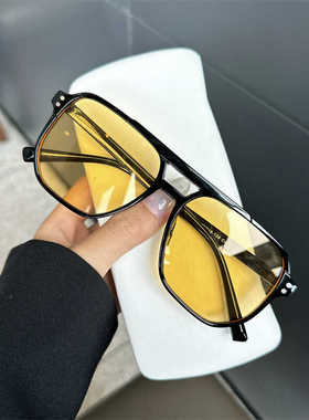复古飞行员双梁墨镜遮阳防紫外线