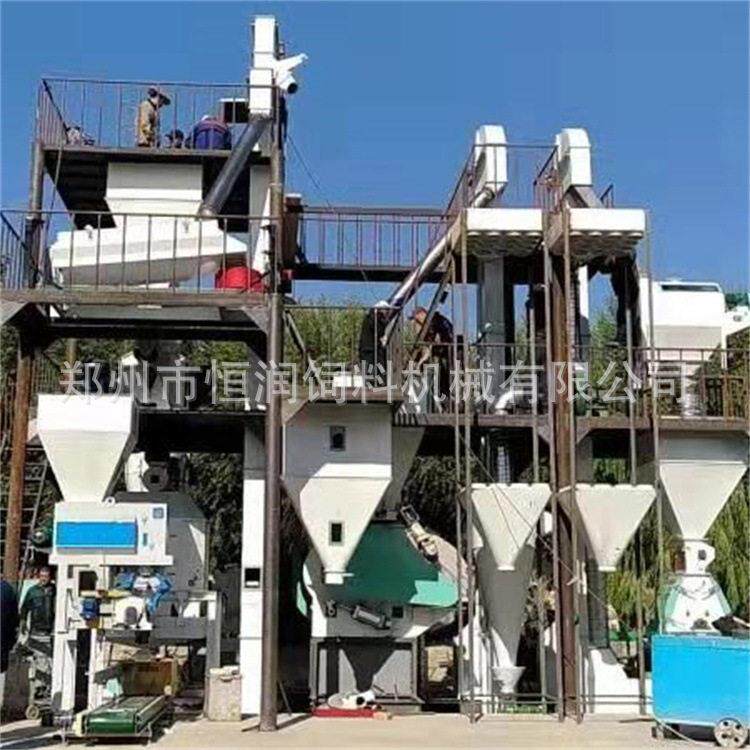 大型粉碎混合机组预混料生产加工成套设备