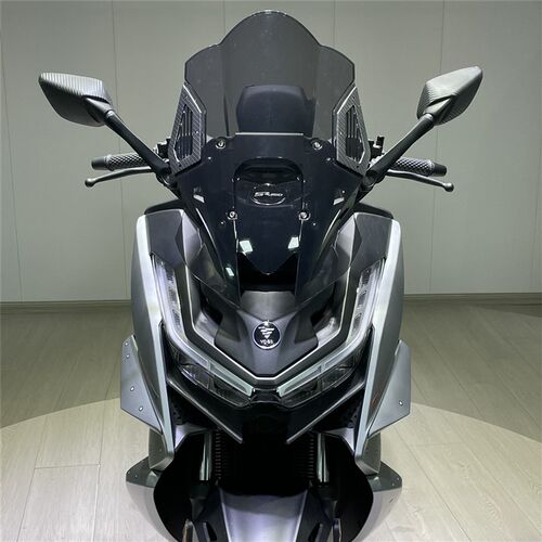 适合2023款无极SR250GT加高盾牌55.5CM前挡风后视镜前移送堵头