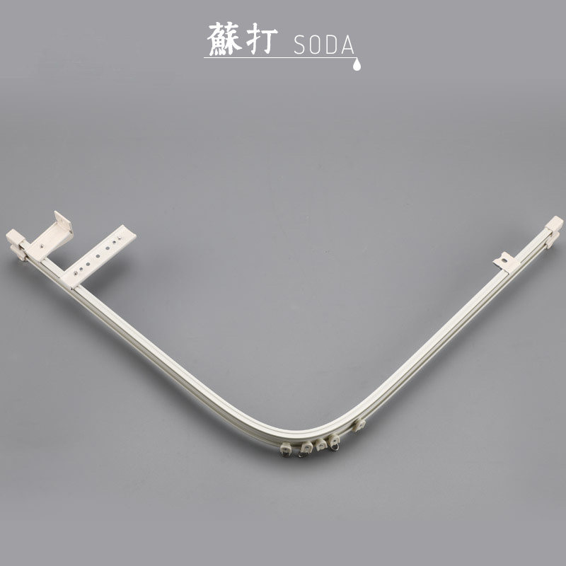 【不参加满减及测量安装活动】德裕窗帘轨道 弯轨异形窗轨静音