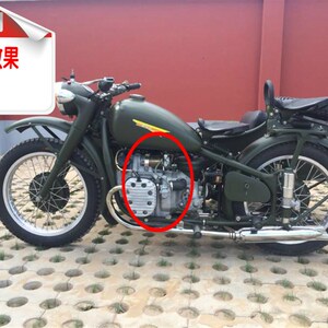 长江750配件化油器挎子边三轮改装化油器配套油门线改装座化油器