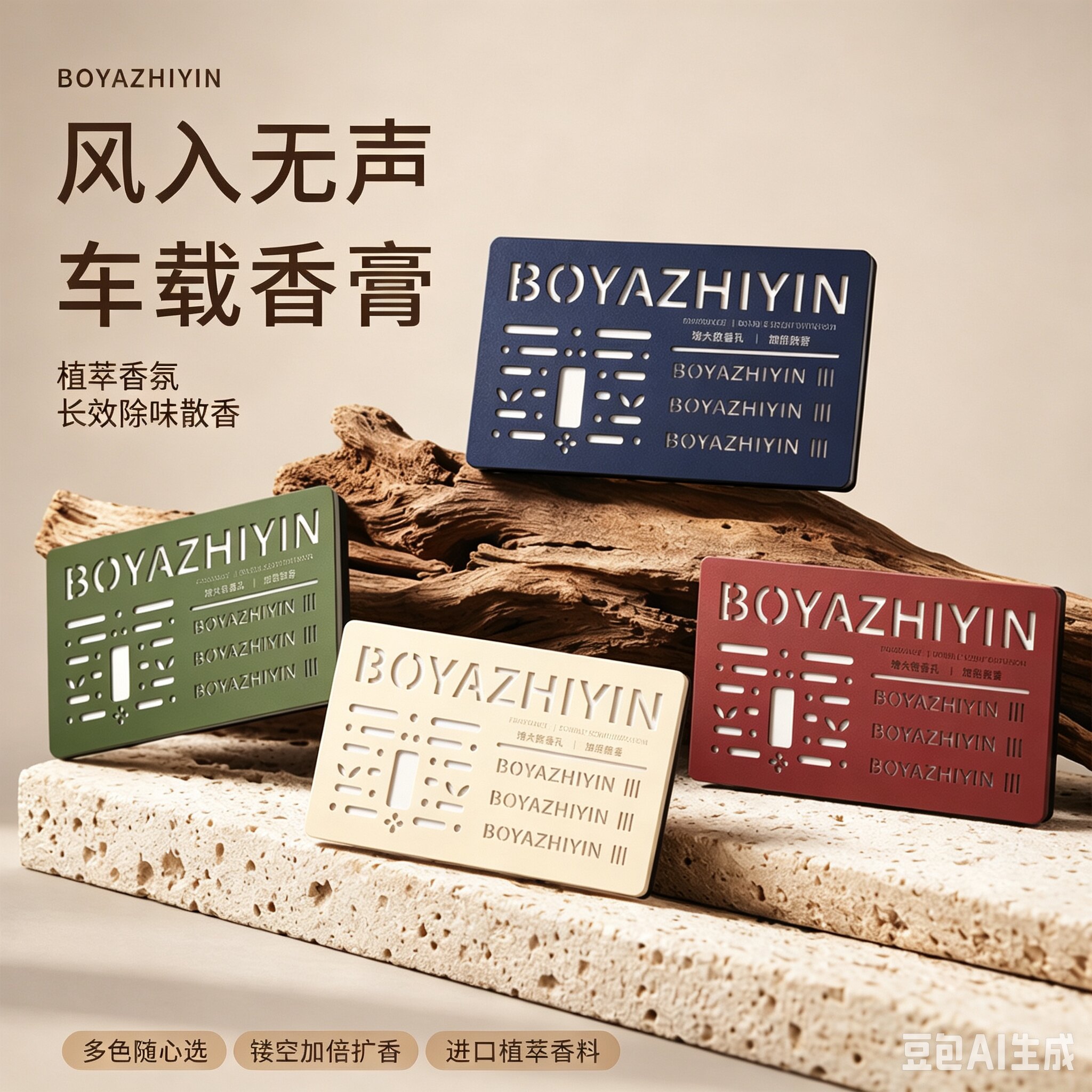 【下单立减50】车载香薰固体香膏持久留香车居香氛摆件除异味MD