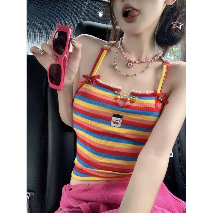 多巴胺甜辣妹交叉绑带女