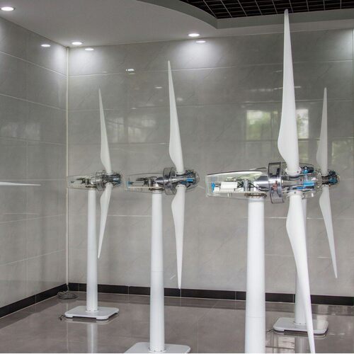风力发电模型制,风机力EOB发机教学定模电型