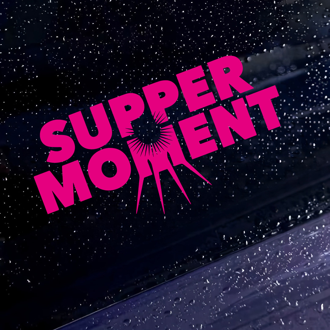 SupperMoment香港乐队logo贴