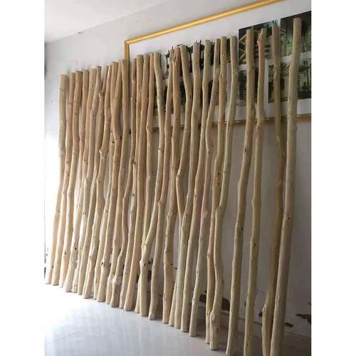 树枝木棍装饰干枝隔断玄关服装店挂衣杆窗帘杆挂毯床幔挂杆吊架