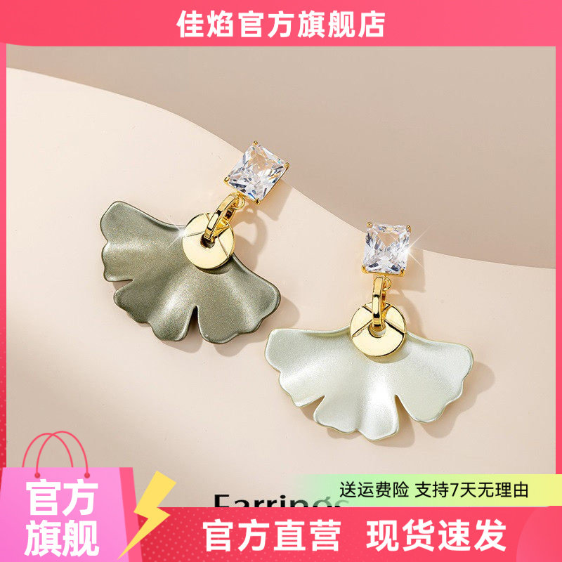 圆脸专属小众轻奢银耳环
