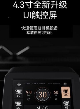 WENDOUEE炉温G豆季迅猛龙咖啡机头意式半自控动多锅电双头商用