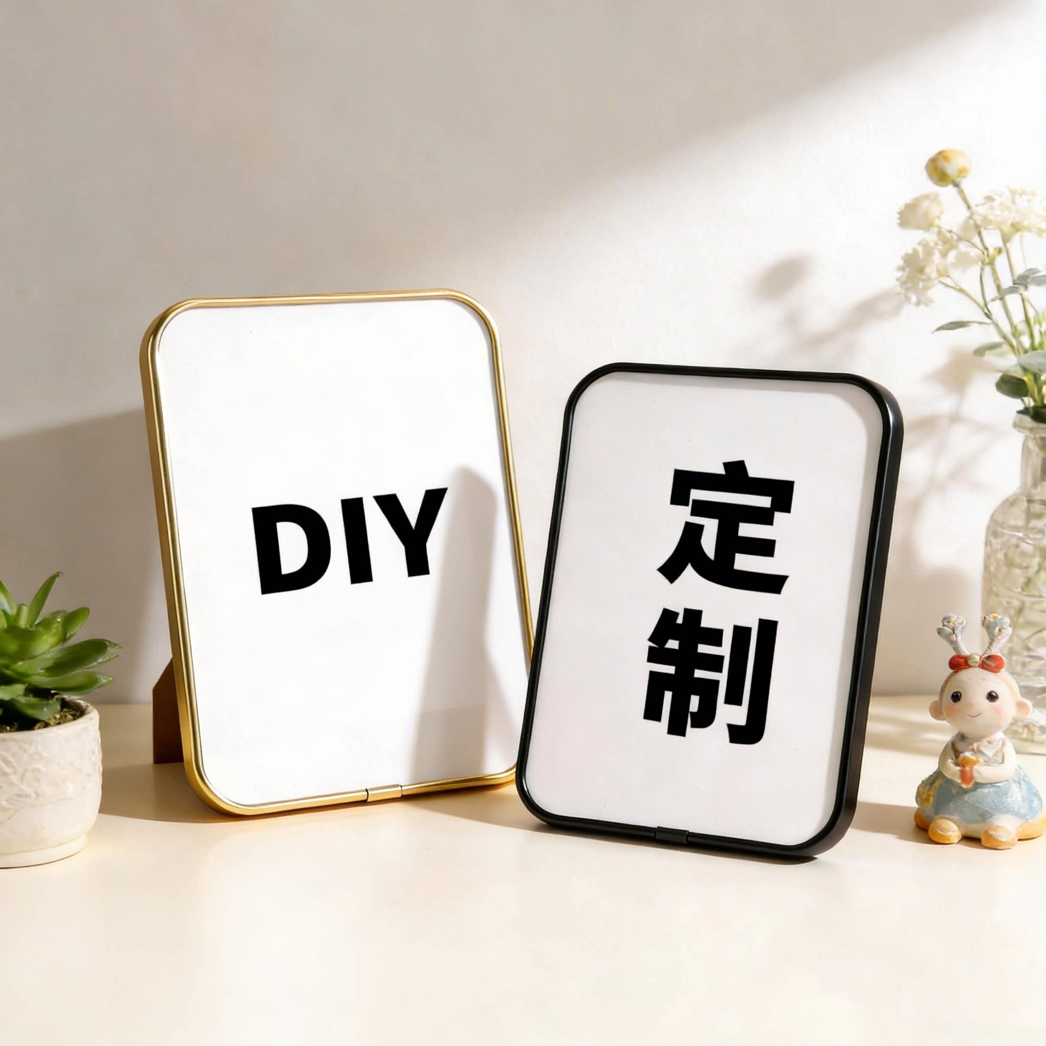 照片定制铝合金摆台相框