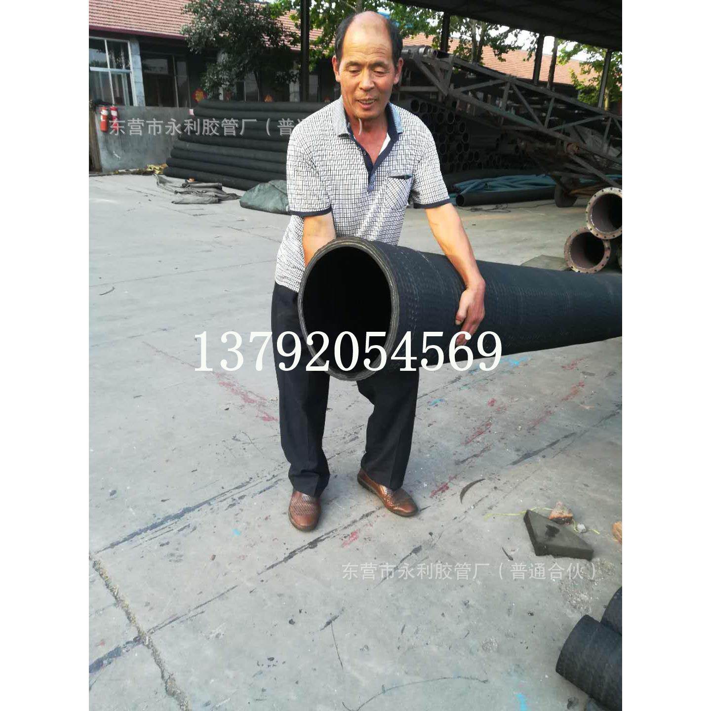 高压吸排水橡胶钢丝管源头厂家吸沙排泥加厚耐磨橡胶管