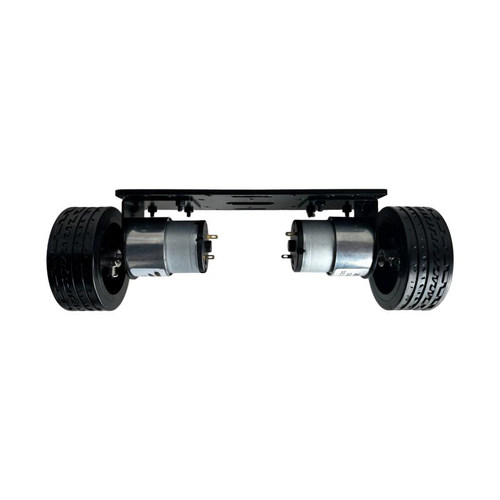 2WD平衡车2轮智能小车底盘STM32编码器TT 370 520电机马达可编程